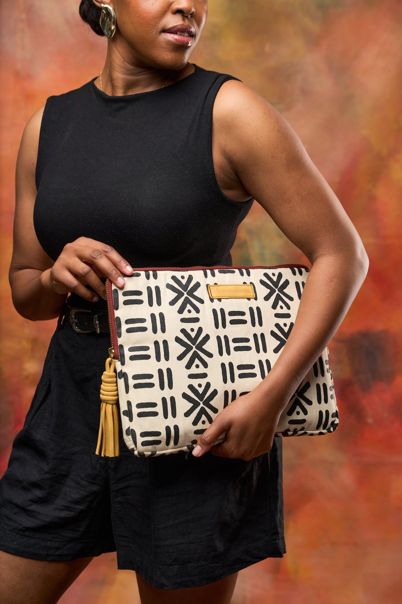 Stylish patterned laptop sleeve Nairobi  from This Is Essential.