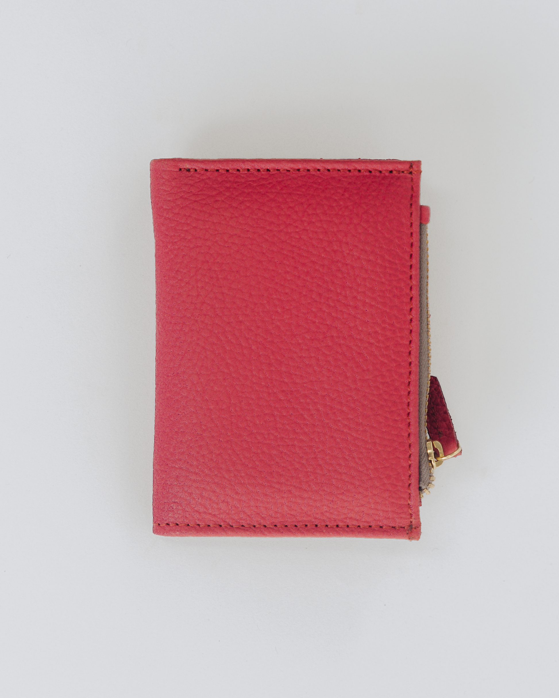 Radiant Orchid bifold wallet back view