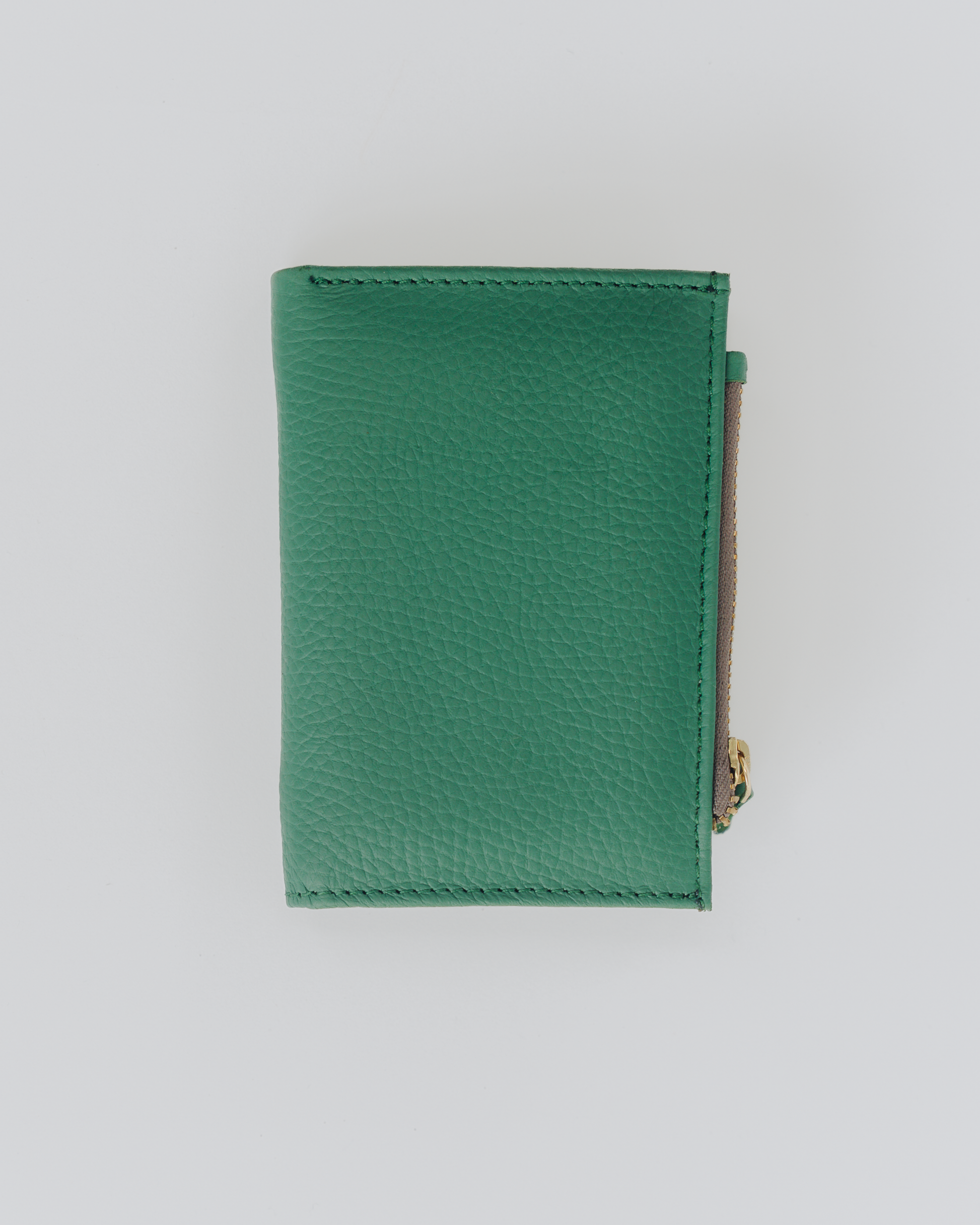 Ultra marine Compact Bifold wallet back view.