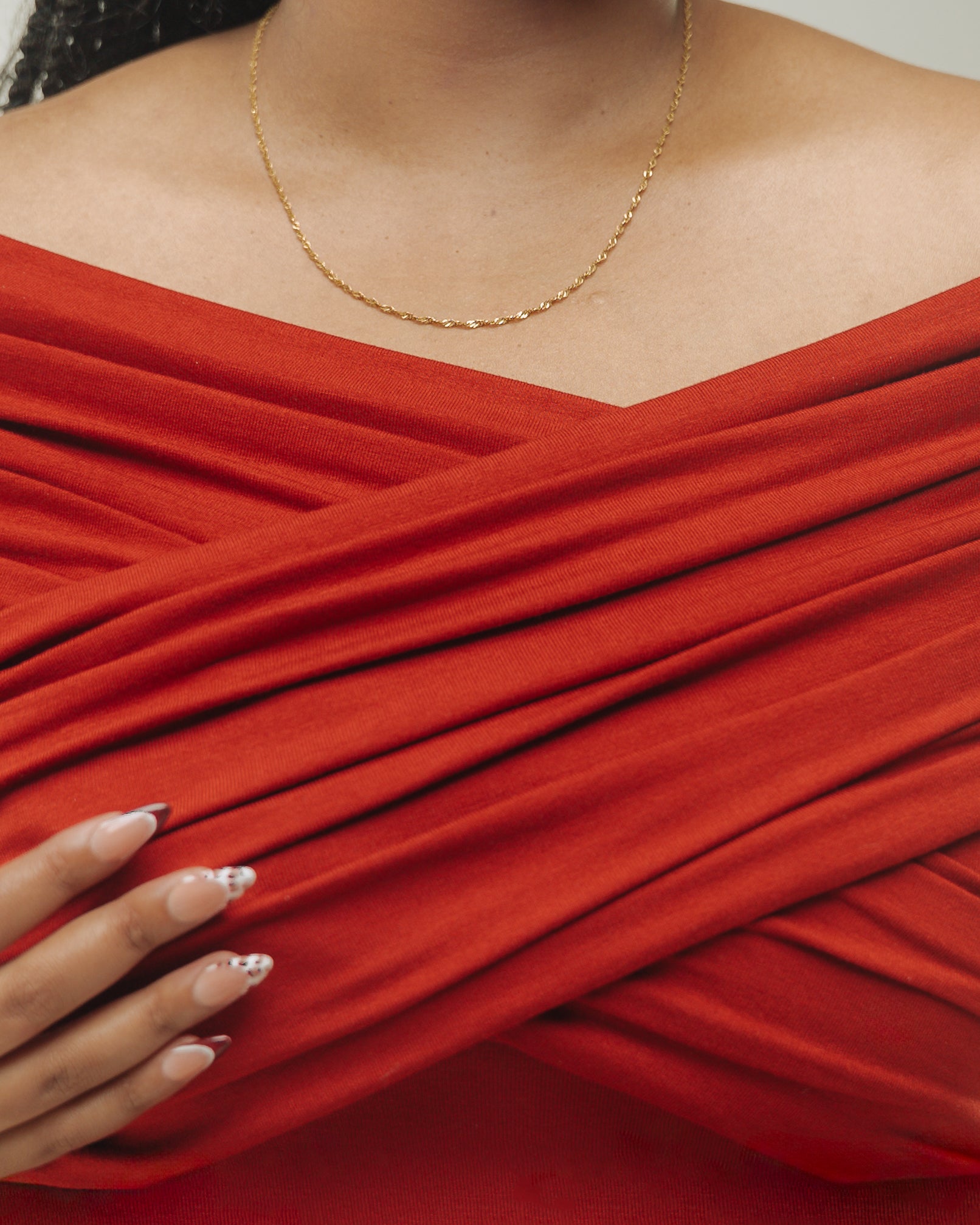 Ruched bodysuit Ruching detail